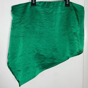 Superdown strapless satin top